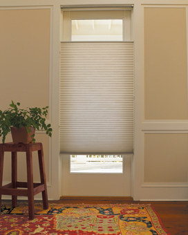 applause honeycomb shades half door windows