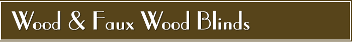 faux wood routed decorative slat blinds